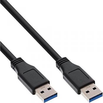 InLine USB 3.0 A auf A Kabel, 1,5m, schwarz