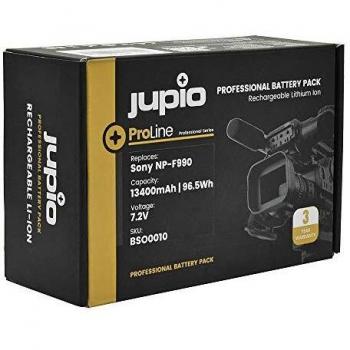 Jupio ProLine NP-F990 13400 mAh (BSO0010) con caricatore solare e adattatore AC/DC