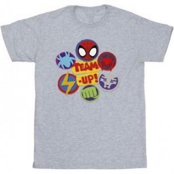 T-shirt noir Marvel garçons Spidey et ses incroyables amis 6-7 ans
