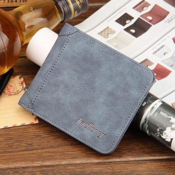 Billetera de Cuero Nobuk para Hombre