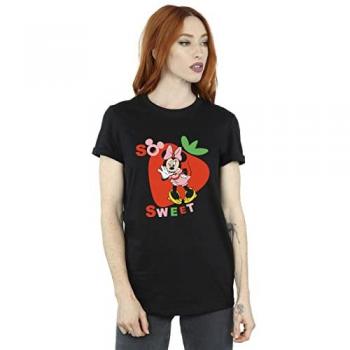T-shirt Disney Douceur de Fraise Noir