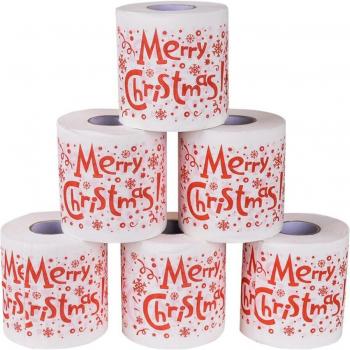 Rideau de Salle à Manger Noël Papier Imprimé Santa