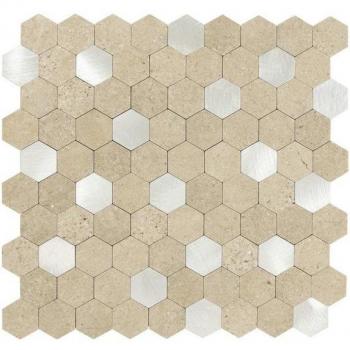 Dalsys Wandfliesen-Set 0,88 m² – 11‑teilige Hexagon‑Form
