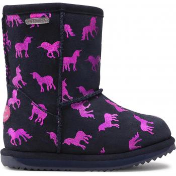 Stivali da neve Brumby EMU Australia Nero Unicorno Arcobaleno