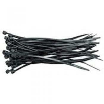 Fascette di serraggio 200x2.5mm nere 100 Vorel