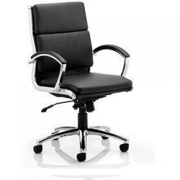 Classic Executive Chair Medium Back Black With Arms EX000010