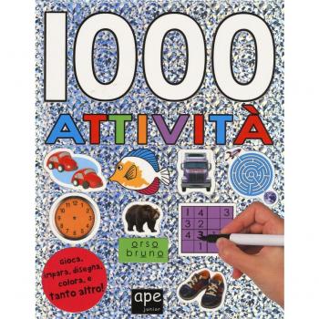 1000 attività. Con adesivi. Ediz. illustrata