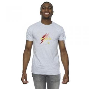 DC Comics Men's The Flash Lightning Logo T-Shirt