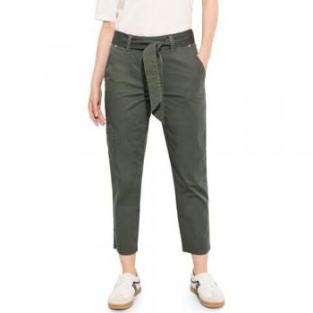 Cecil Femme Pantalon Ceinture Papertouch Vert L