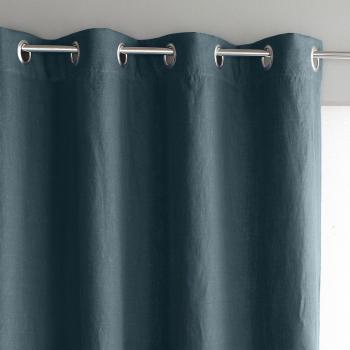Tenda foderata AM.PM in lino lavato con occhielli