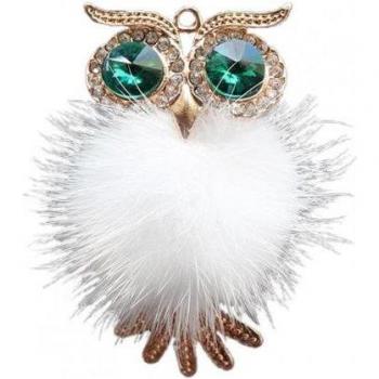 Alloy Owl Shape Car Perfume Holder