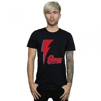 Men's David Bowie Red Bolt Tee