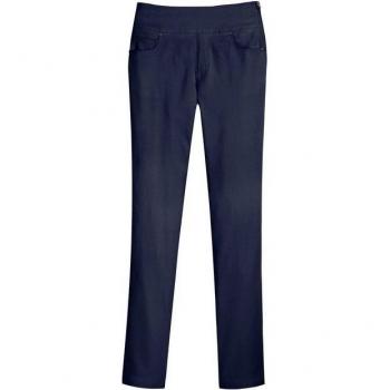 Pantalon Court Femme en Bengaline Marine