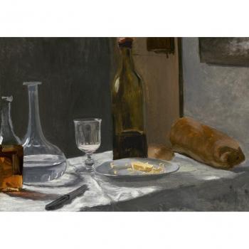 Stillleben‑Puzzle 1000 Stück – Claude Monet – Flaschen (1863)