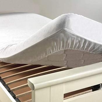 Matelas Shield 140×190 cm – Barrière Anti‑Acarien, Imperméable, Peva Ponny 30 Blanc