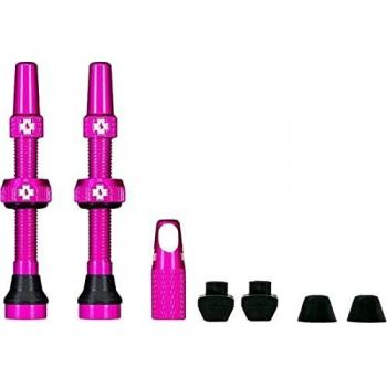 Muc Off Ventil V2 für Tubeless Reifen, rosa, 60mm