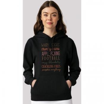 Damen Kapuzenpullover F4NT4STIC Fußball und Äpfel