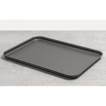Hard Anodised Baking Tray By Mermaid | Size: 12 Inch | Characteristics: Hard anodised aluminium, dimensions 318 x 216 x 18mm