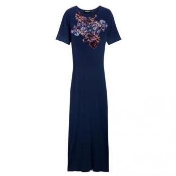 Abito Desigual Blu Classico
