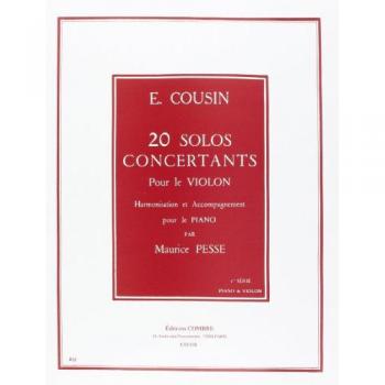 20 Solos concert. 1-10 Von/Po