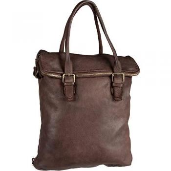 34 cm Brown Leather Backpack