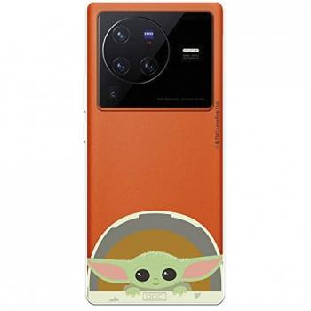 Funda Flexible Star Wars Baby Yoda Sonrisas para Vivo X80 Pro