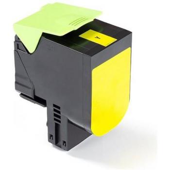 GREEN2PRINT Toner Giallo 3000 Pagine – Compatibile con Lexmark 802hy