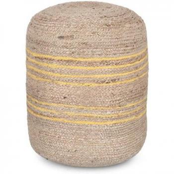 Pouf Imbottito ANKIT Giallo