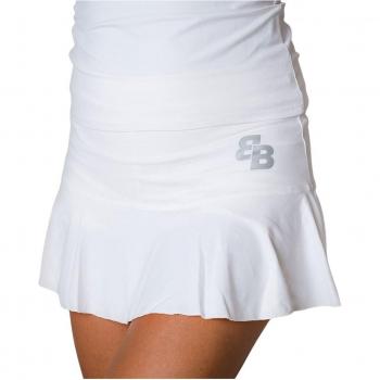 BB by Belen Berbel Basica Skirt Women White Size S