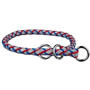 Collier Trixie Cavo Éducation L-XL 52-60 cm Bleu-Rouge