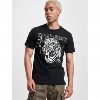 Brandit Iron Maiden Glow-in-the-Dark Eddy T-Shirt Schwarz