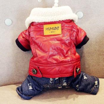 Hund Kleidung für Kleine Hunde Winter Herbst Baumwolle Overall für Welpen