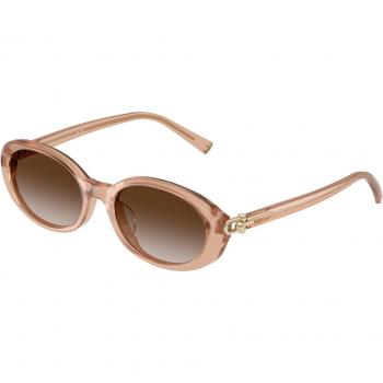 Tiffany TF4242D Men’s Acetate Brown Round Sunglasses – 54 mm