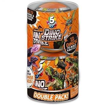 Zuru 5 Surprise 7748-S001 Battling Dinosaur Figure, Orange