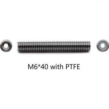 Conector Acero Inoxidable MK8 MK9 30 mm Roscado