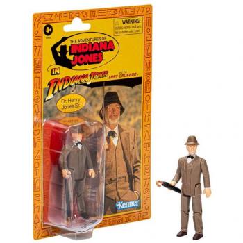 Figurine Indiana Jones : Dr. Henry Jones Sr, Série Rétro – La Dernière Croisade