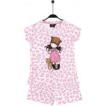 Comfort 12 Anni Pigiama Santoro London Manica Corta Pink