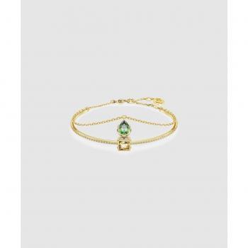 Swarovski Stilla Mixed Cuts Gold-tone Plated Bangle 5662924