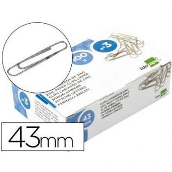 Liderpapel 43 mm No.3 Clips Box of 100