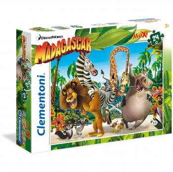 Puzzle 24 pezzi Clementoni Madagascar