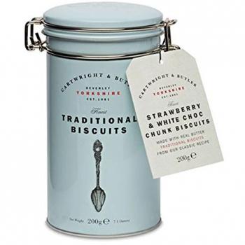 Galletas Cartwright & Butler de fresa y chocolate blanco 200 g