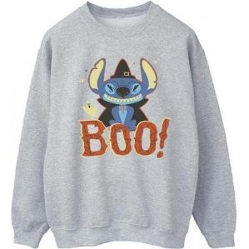 Stitch & Lilo Felpa Elegante per Donna – Nero M