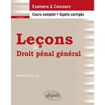 Leçons de Droit pénal général