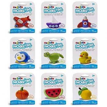 Modelight Pasta da Modellare Colorata – 9 Vasetti