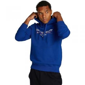 Tommy Hilfiger Kapuzensweater – Blau, Herren, Größe XXXL