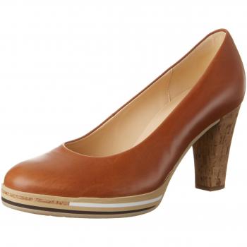Fashion Pumps Braun von Gabor für Damen – 24 cm Abs. & Kork (EU 41)