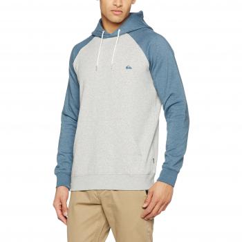 Quiksilver Men’s Classic Everyday Hoodie – Indian Teal Heather, Medium