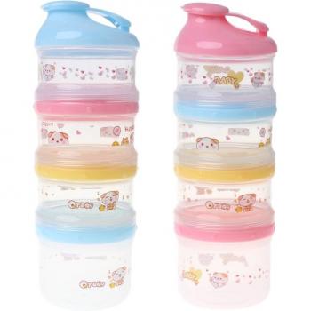 4-Layer Makeup Baby Milk Powder Holder