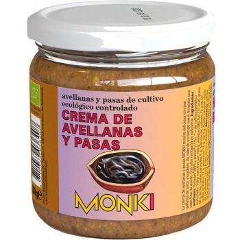 Monki Crema De Avellanas Y Pasas Monki 330 G Bio