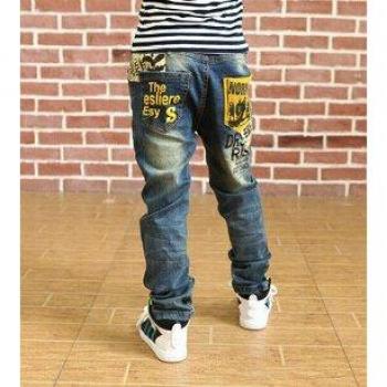 Kids Denim Broek – Lente en Herfst voor Jonge Mannetjes